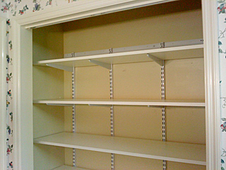 Stronger Shelves For The Pantry, Adjustable Shelving Systems For Pantry
