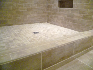 Tile Shower Installation Contractor, How To Tile Shower Curb With Bullnose